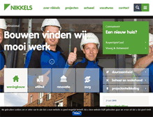 Tablet Screenshot of nikkels.nl